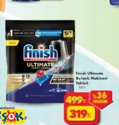 FİNİSH ULTİMATE BULAŞIK MAKİNESİ TABLETİ